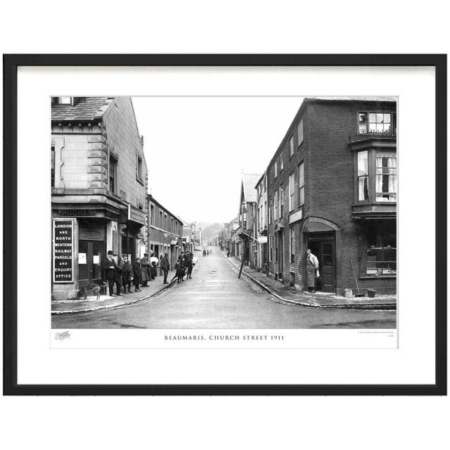 Beaumaris, Church Street 1911 - Single Picture Frame Print The Francis Frith Collection Size: 45cm H x 60cm W x 2.3cm D on Productcaster.