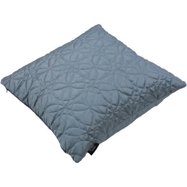 Bloxom Circle Quilted Cushion with Filling Ebern Designs Colour: Wedgewood Blue, Size: 60 x 60cm on Productcaster.