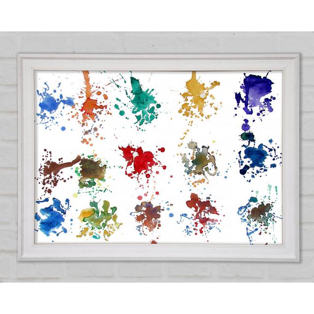 Whats Your Colour - Single Picture Frame Art Prints Metro Lane Size: 42cm H x 59.7cm W x 1.5cm D on Productcaster.