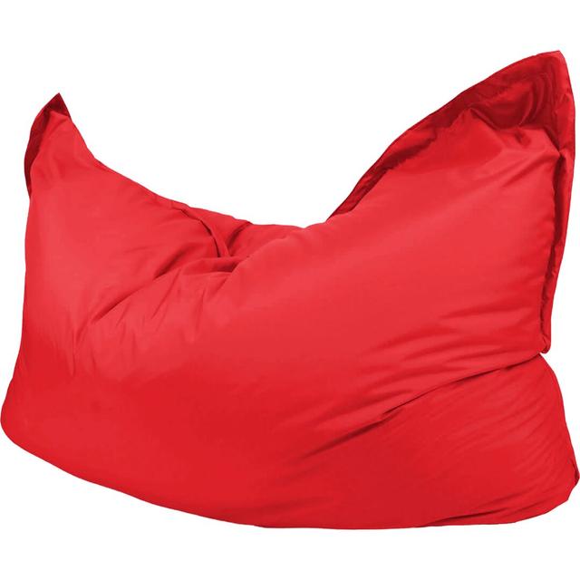 Bean Polyester Outdoor Friendly Refillable Bean Bag Chair & Lounger Latitude Run Colour: Red on Productcaster.