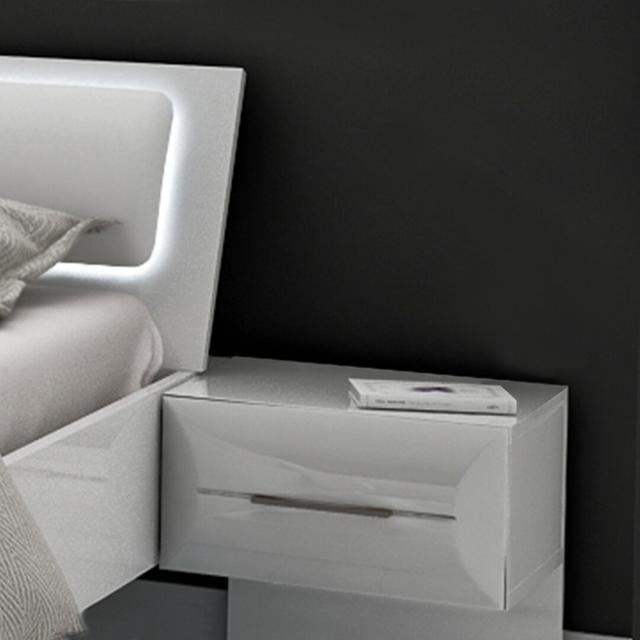 Galyon 1 Drawer Bedside Table Brayden Studio Colour: White on Productcaster.