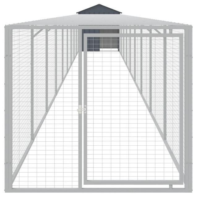 Killeen Chicken Coop Archie & Oscar Finish: Anthracite, Size: 123cm H x 117cm W x 1017cm D on Productcaster.