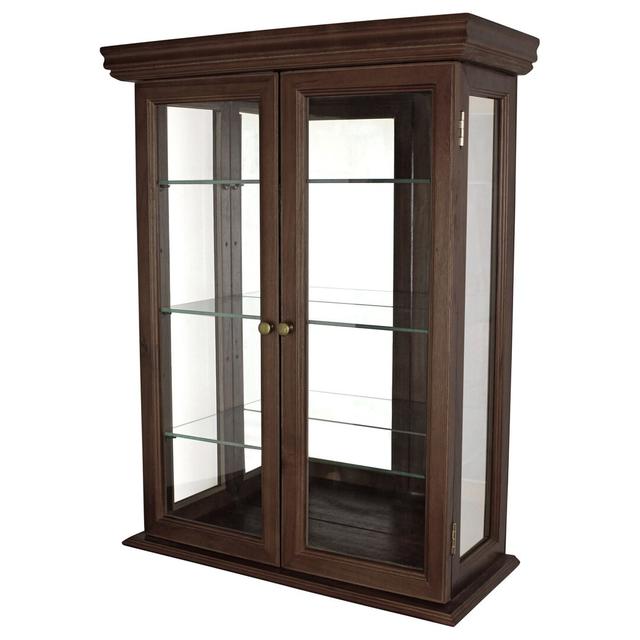 Denya Wall-Mounted Curio Cabinet Design Toscano on Productcaster.