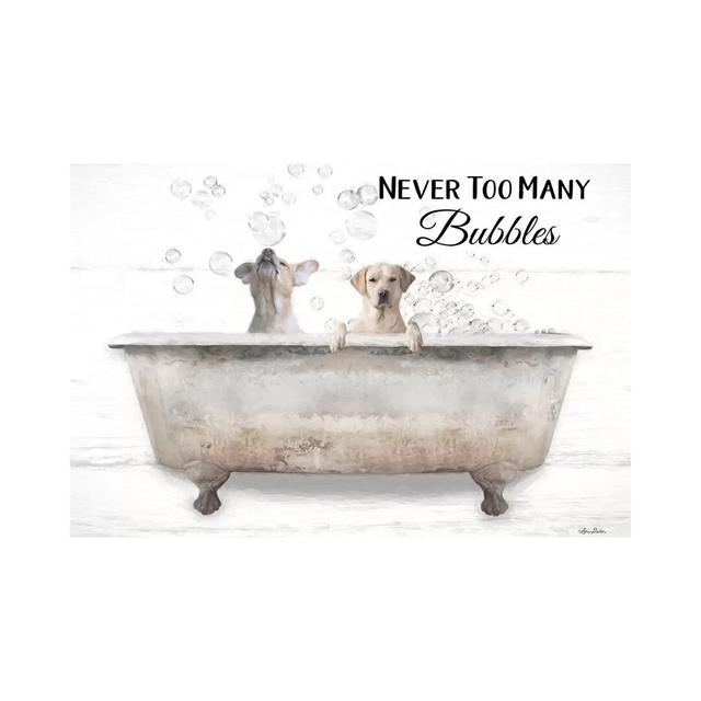 Never Too Many Bubbles iCanvas Size: 46cm H x 66cm W x 1.9cm D on Productcaster.