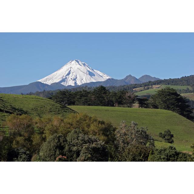 Grandfield Mt Taranaki by Scorpentacle - Wrapped Canvas Photograph Alpen Home Size: 20cm H x 30cm W x 3.8cm D on Productcaster.