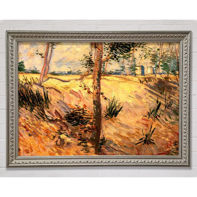 Trees In A Field On A Sunny Day by Vincent Van Gogh - Single Picture Frame Art Prints Ophelia & Co. Size: 84.1cm H x 118.9cm W on Productcaster.