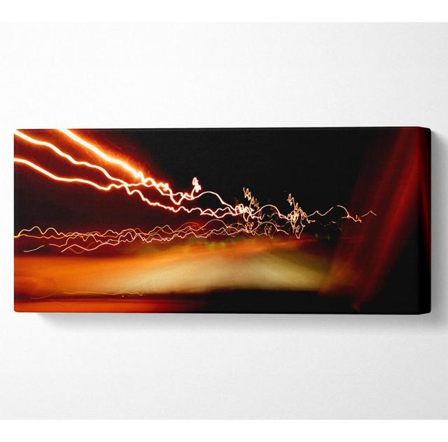 Lightning Fast - Wrapped Canvas Print Metro Lane Size: 81.3cm H x 183cm W on Productcaster.