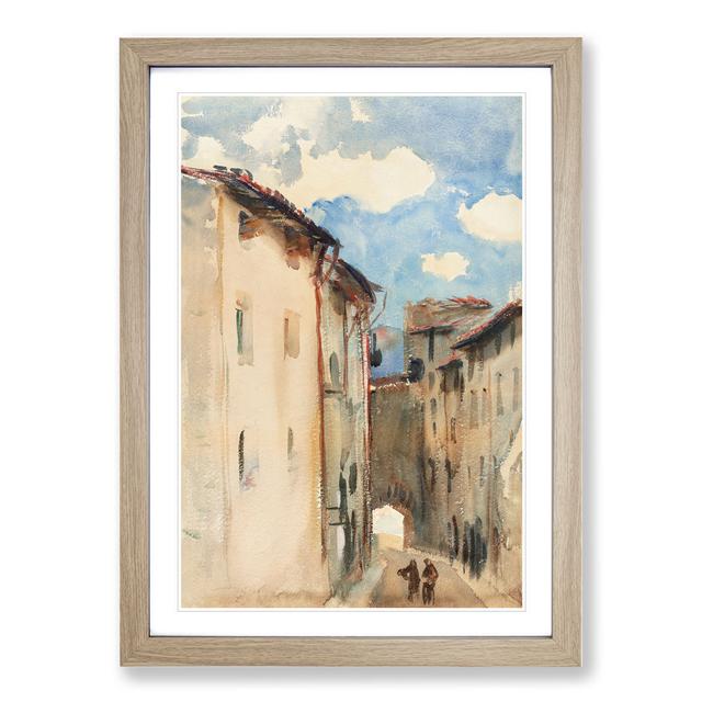 Camprodon by John Singer Sargent - Picture Frame Painting East Urban Home Size: 36cm H x 27cm W x 2cm D, Frame Option: Oak Framed on Productcaster.