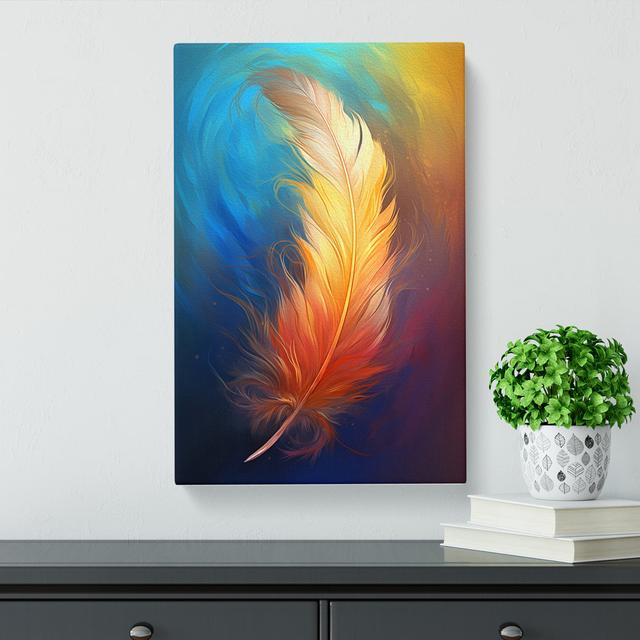 Feather Digital - Art Prints Latitude Vive Size: 76cm H x 50cm W x 3cm D on Productcaster.