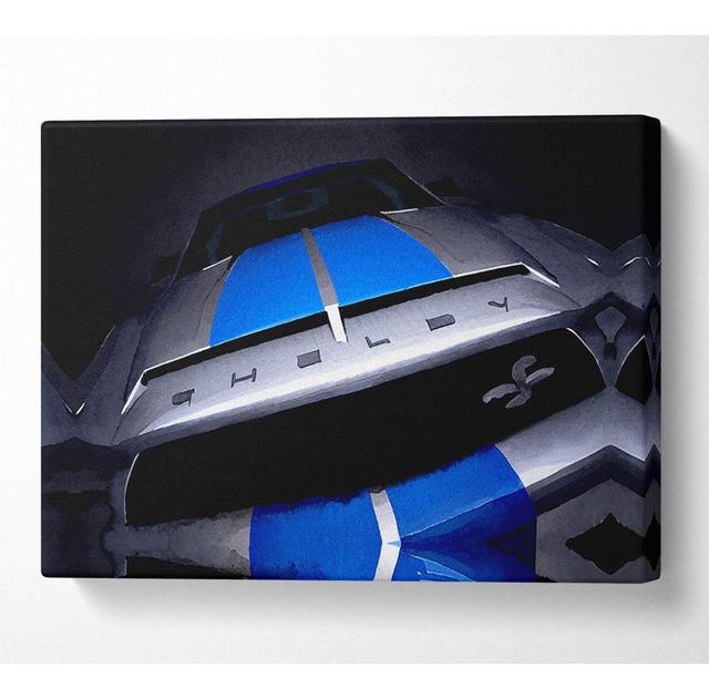 Mustang Shelby Grill - Print Latitude Run Size: 66cm H x 106.6cm W x 10cm D on Productcaster.