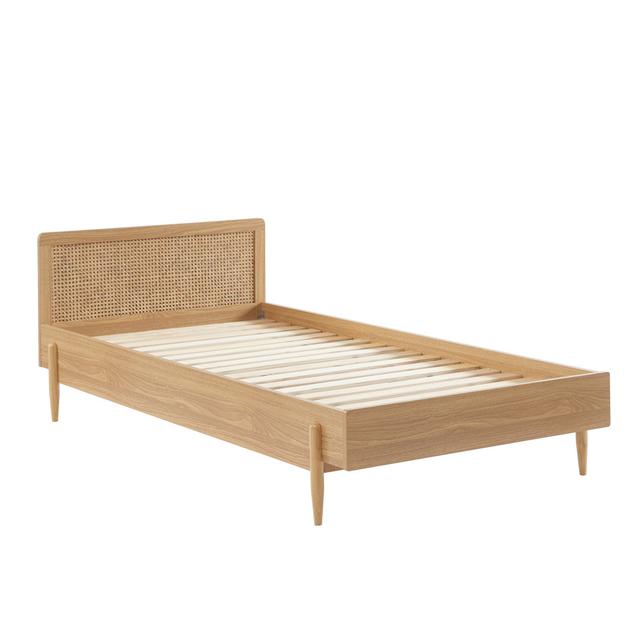 Alamia Single (3') Bed 17 Stories Colour: Oak on Productcaster.