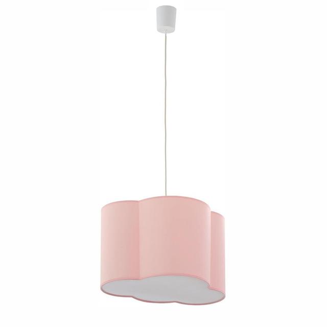 Corfu 1 -Light Single Geometric Pendant Ivy Bronx Shade Colour: Pink on Productcaster.