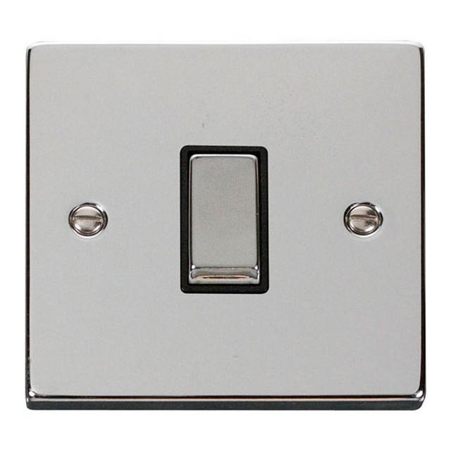 Polished Chrome 10A 1 Gang 2 Way Ingot Light Switch Metro Lane on Productcaster.