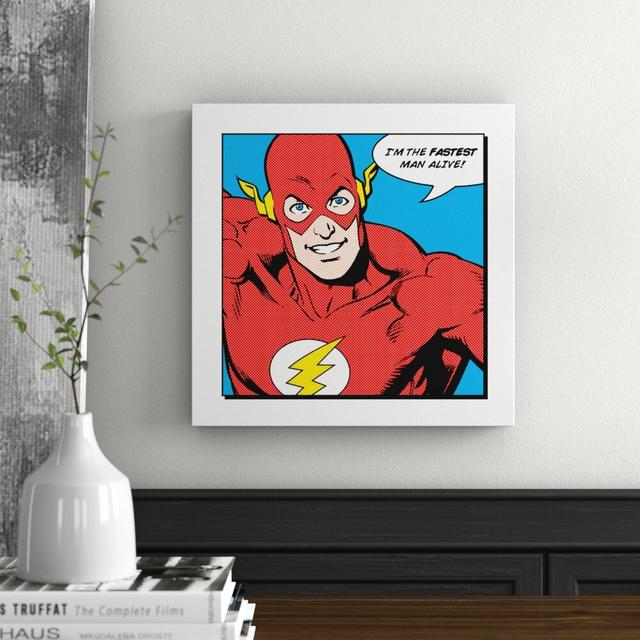 Flash 'Fastest Man Alive' Graphic Art Print East Urban Home on Productcaster.