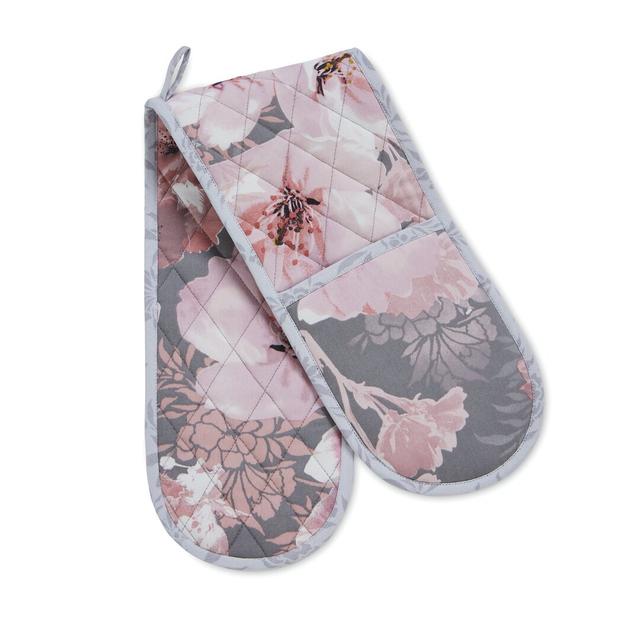 Dramatic Floral Double Oven Glove Catherine Lansfield on Productcaster.