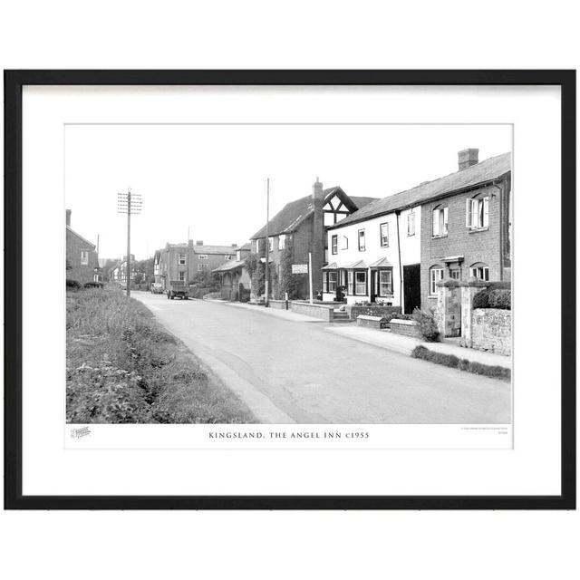 'Kingsland, the Angel Inn C1955' by Francis Frith - Picture Frame Photograph Print on Paper The Francis Frith Collection Size: 40cm H x 50cm W x 2.3cm on Productcaster.