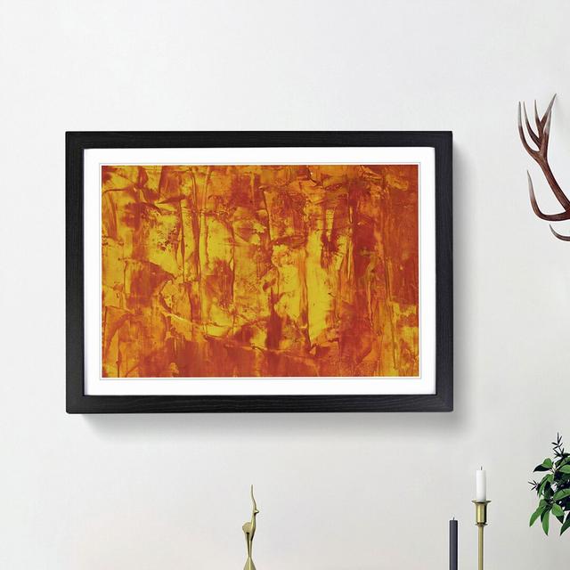 Abstract Vol.41 by S.Johnson - Picture Frame Painting Print East Urban Home Frame Option: Black Framed, Size: 27cm H x 36cm W x 2cm D on Productcaster.