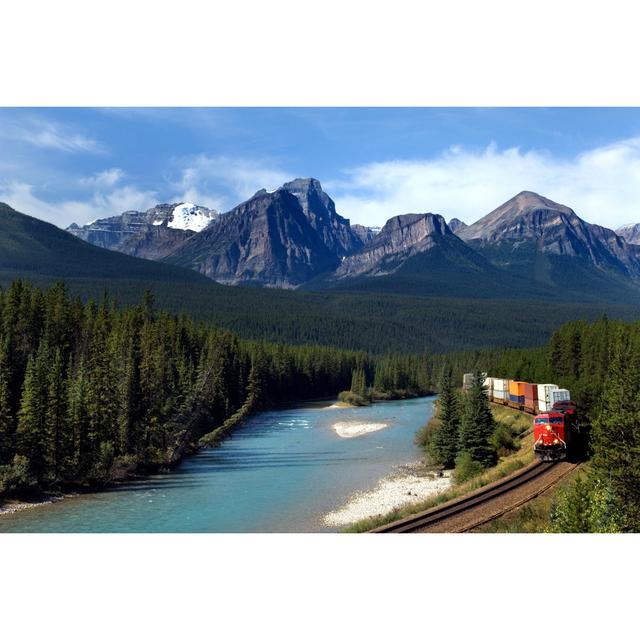 Canadian Pacific Railway Union Rustic Size: 81cm H x 122cm W x 3.8cm D on Productcaster.