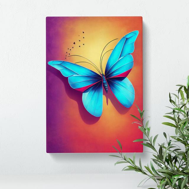 Unforgettable Butterfly - Wrapped Canvas Graphic Art Brambly Cottage Size: 60cm H x 40cm W x 3cm D on Productcaster.