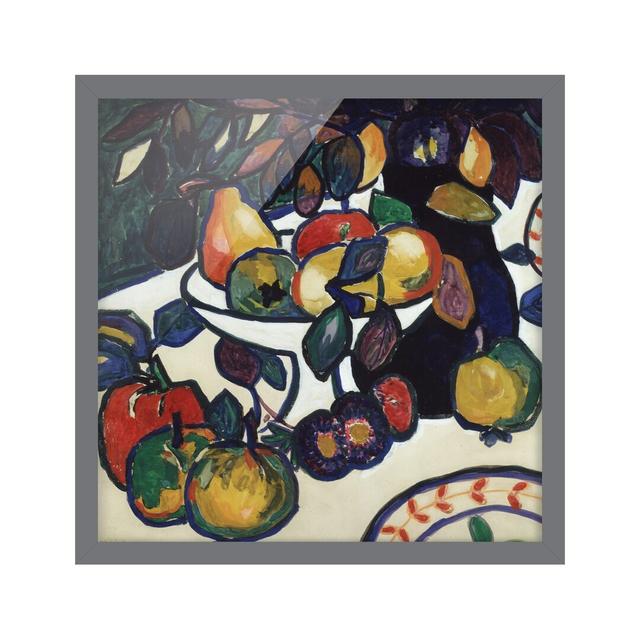 Still Life by Kazimir Malevich - Picture Frame Painting Rosalind Wheeler Frame Option: Grey Framed, Size: 50cm H x 50cm W x 2cm D on Productcaster.