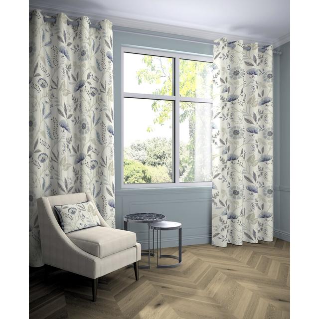 Redhill Eyelet Blackout Thermal Curtains (Set of 2) Marlow Home Co. Panel Size: Width 116 x Drop 182 cm on Productcaster.