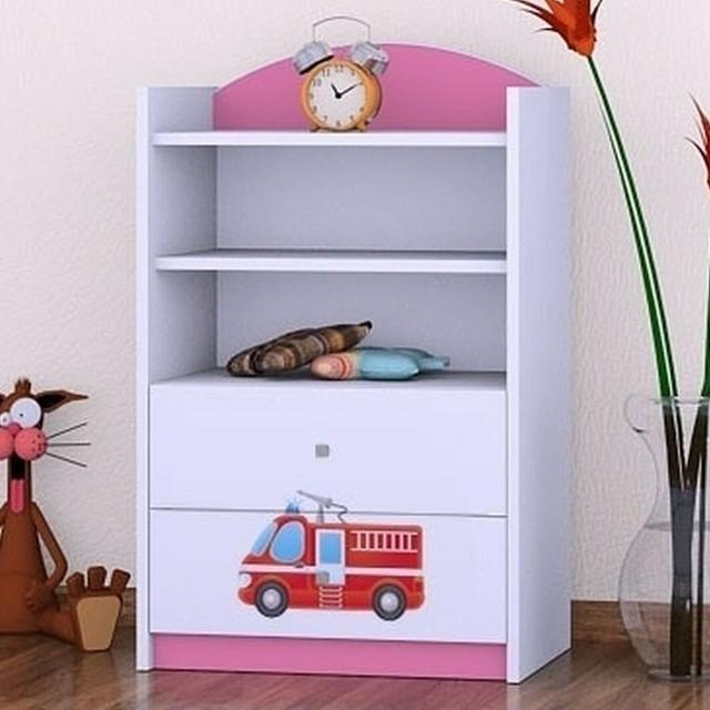 Lena 60cm Cube Unit Isabelle & Max Colour: Pink on Productcaster.