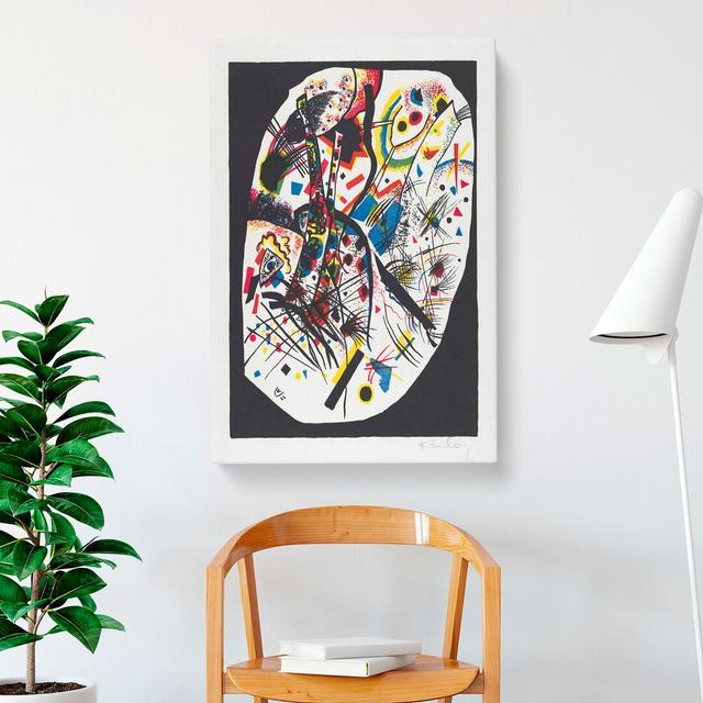 Small Worlds Iii by Wassily Kandinsky - Wrapped Canvas Painting East Urban Home Size: 60cm H x 40cm W x 3cm D on Productcaster.