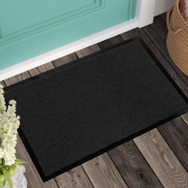 Folrich Kitchen Mat 17 Stories Colour: Grey, Mat Size: 60cm W x 90cm L on Productcaster.