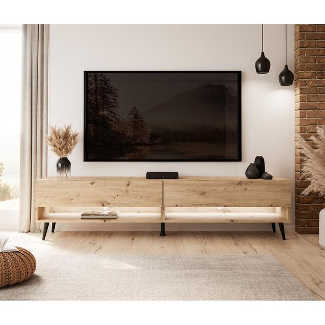 Calante Loft 180cm RTV cabinet with LED lighting Alpen Home on Productcaster.