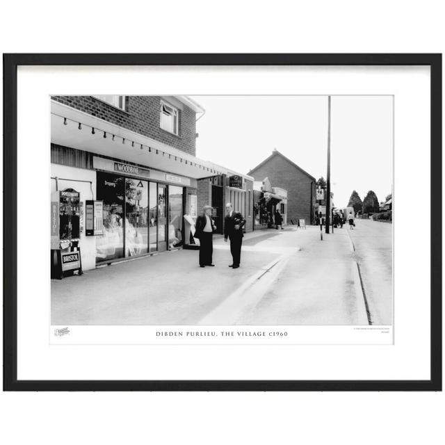 'Dibden Purlieu, the Village C1960' by Francis Frith - Picture Frame Photograph Print on Paper The Francis Frith Collection Size: 60cm H x 80cm W x 2. on Productcaster.