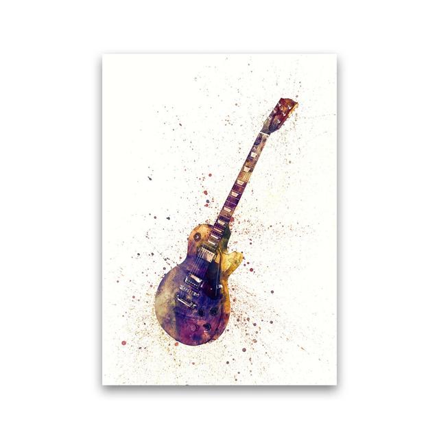 Electric Guitar II by Michael Tompsett - Graphic Art Ebern Designs Format: Unframed, Size: 59cm H x 42cm W x 1cm D on Productcaster.