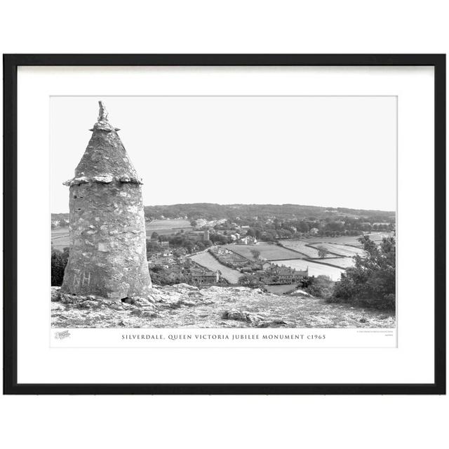 Silverdale, Queen Victoria Jubilee Monument C1965 - Single Picture Frame Print The Francis Frith Collection Size: 40cm H x 50cm W x 2.3cm D on Productcaster.