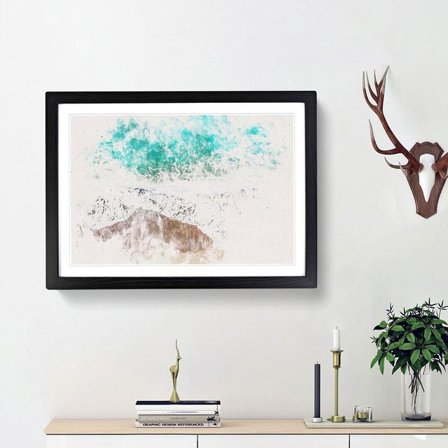 Ocean Dreams - Picture Frame Graphic Art Print East Urban Home Size: 24cm H x 33cm W x 2cm D, Frame Option: Black Framed on Productcaster.