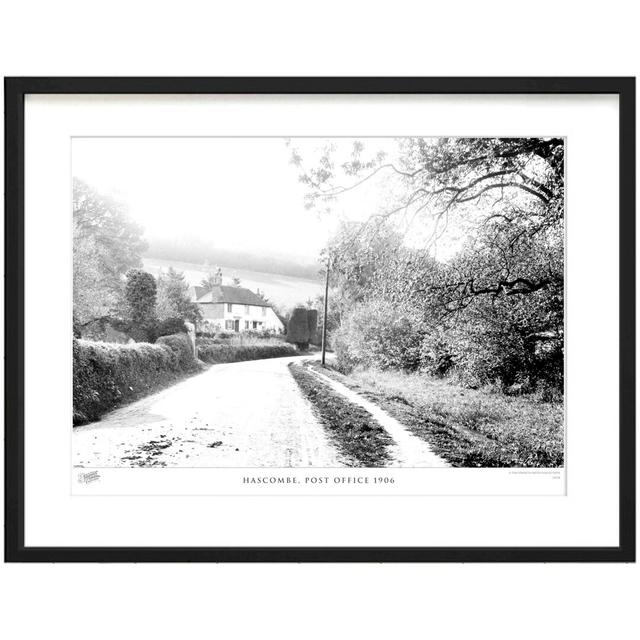 'Hascombe, Post Office 1906' by Francis Frith - Picture Frame Photograph Print on Paper The Francis Frith Collection Size: 40cm H x 50cm W x 2.3cm D on Productcaster.