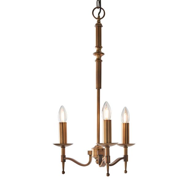 Emperador 3-Light Candle Style Chandelier Rosalind Wheeler Base Finish: Brass on Productcaster.