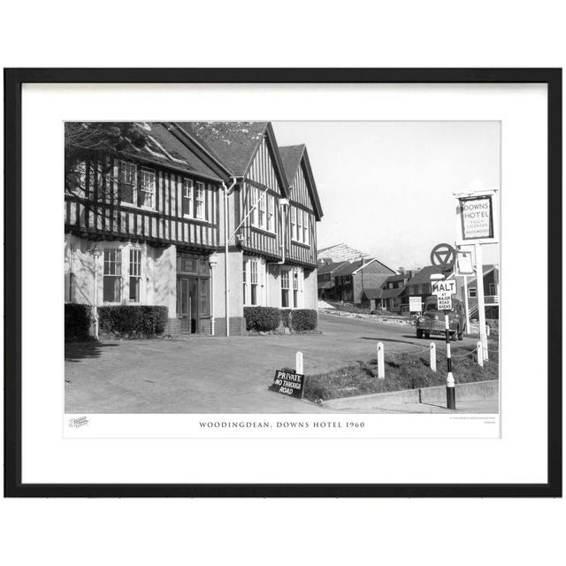 'Bramley, War Memorial and High Street 1935' by Francis Frith - Picture Frame Photograph Print on Paper The Francis Frith Collection Size: 40cm H x 50 on Productcaster.