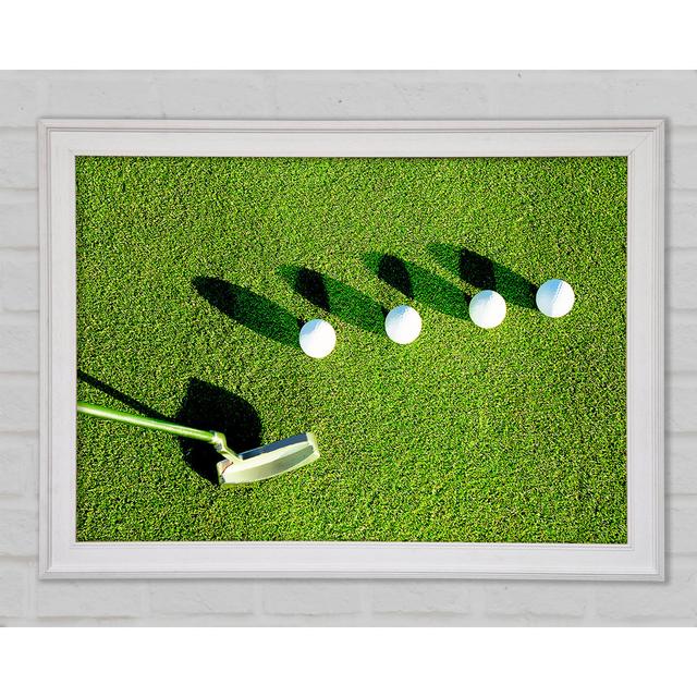 Golf Any One - Single Picture Frame Art Prints Bright Star Size: 21cm H x 29.7cm W x 1.5cm D on Productcaster.