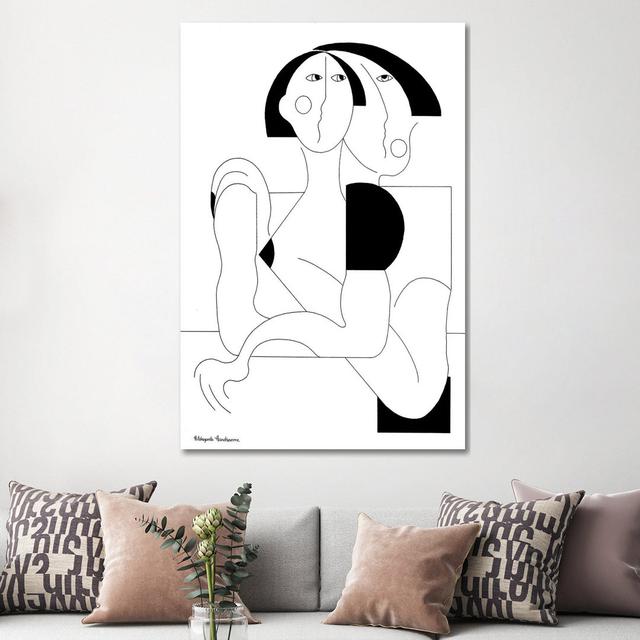 Love and Protection by Hildegarde Handsaeme - Wrapped Canvas Art Prints Metro Lane Size: 152.4cm H x 101.6cm W x 3.81cm D on Productcaster.