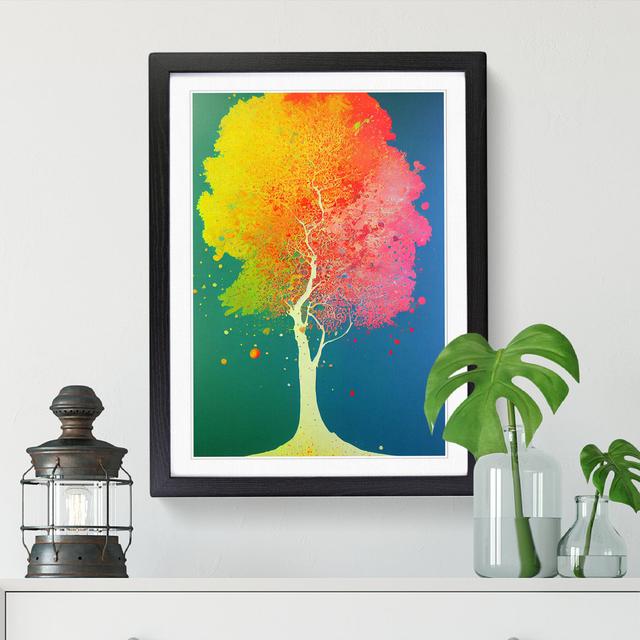 Apple Tree Vol.2 - Single Picture Frame Graphic Art ClassicLiving Format: Walnut Framed, Size: 64cm H x 46cm W x 2cm D on Productcaster.