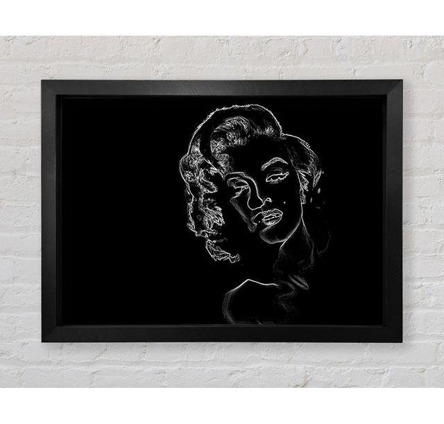 Marilyn - Single Picture Frame Art Prints Bright Star Size: 84.1cm H x 118.9cm W x 3.4cm D on Productcaster.