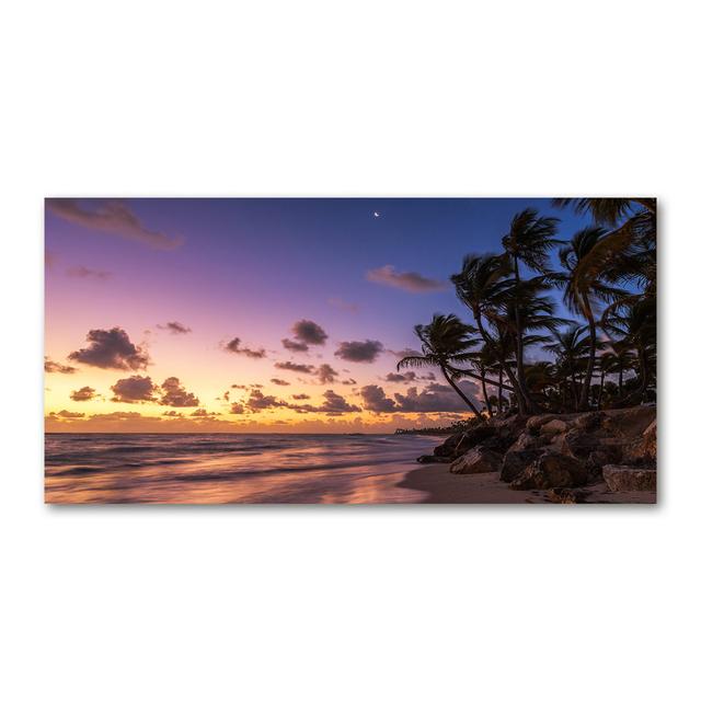 Leinwanddruck - Wandkunst - Drucke auf Leinwand - 140X70 Bild Bildthema: Westen Auf Leinwand Der Strand Haus am Meer on Productcaster.