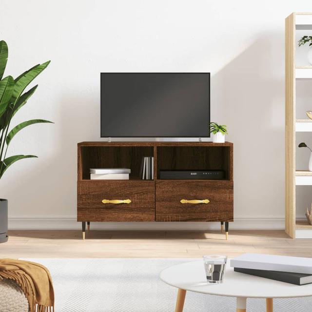 Archlebov TV Stand for TVs up to 32" Fairmont Park Colour: Brown Oak on Productcaster.