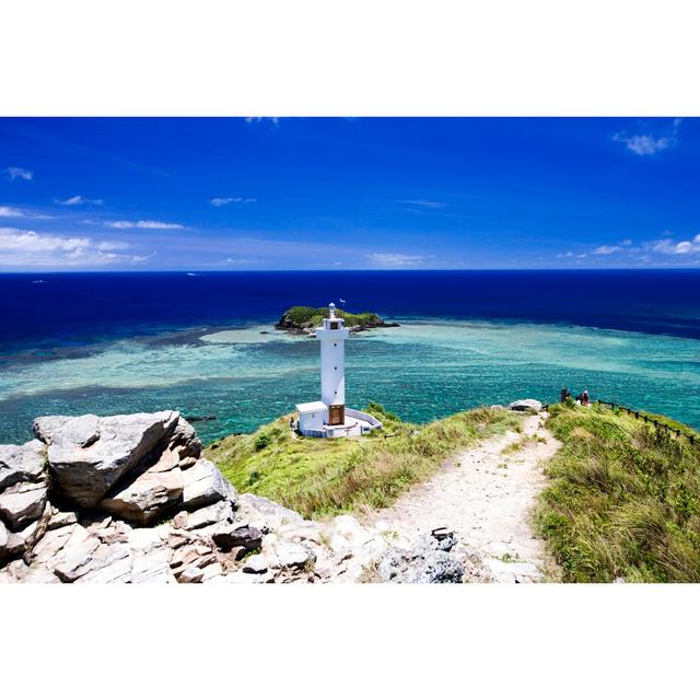 Lighthouse Hirakubo by Gyro - Wrapped Canvas Print Breakwater Bay Size: 51cm H x 76cm W x 3.8cm D on Productcaster.