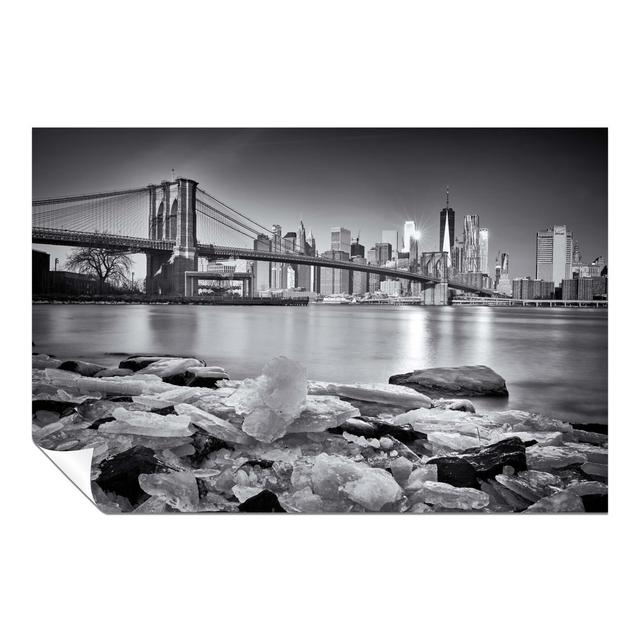 Panther Print Fine Art Prints Architectural New York Brooklyn Bridge Skyline Artistic Unframed Poster, Pictures For Home Walls, Bedroom, Living Room & on Productcaster.