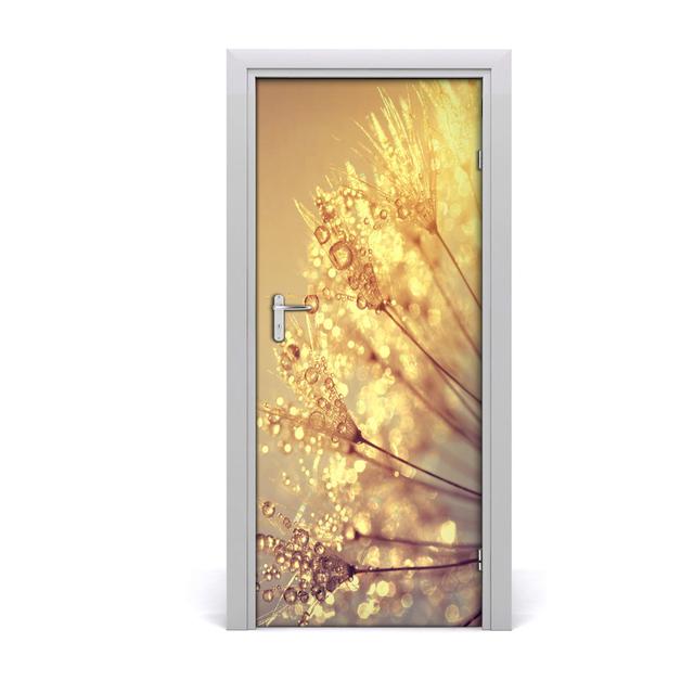 Dandelion Seeds Door Sticker Ebern Designs Size: 205cm H x 85cm W on Productcaster.