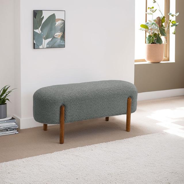 Audrianne Upholstered Bench Metro Lane on Productcaster.