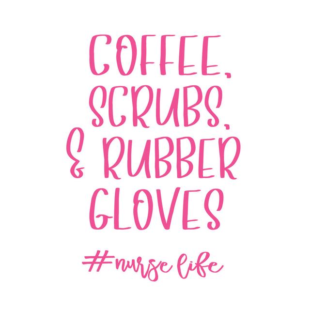 Coffee Scrubs Rubber Gloves Happy Larry Size: 76cm H x 76cm W x 3.8cm D on Productcaster.