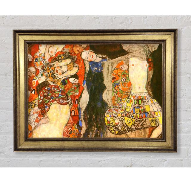 Adorn The Bride With Veil And Wreath by Klimt - Single Picture Frame Art Prints Ophelia & Co. Size: 29.7cm H x 42cm W x 8cm D on Productcaster.