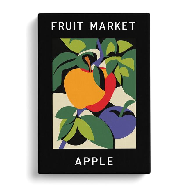 Apple Fruit Market Exhibition Vol.4 George Oliver Size: 50cm H x 35cm W x 3cm D on Productcaster.