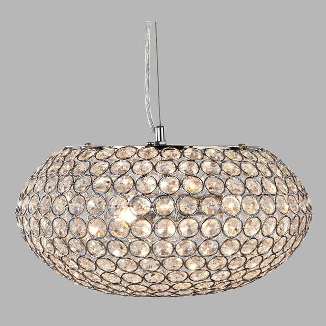 Demi 3-Light Crystal Chandelier Willa Arlo Interiors on Productcaster.